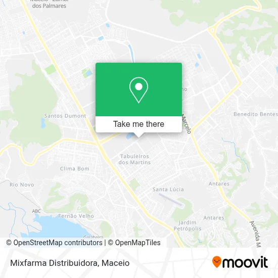Mixfarma Distribuidora map