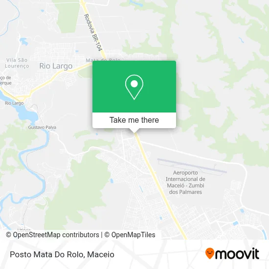 Posto Mata Do Rolo map