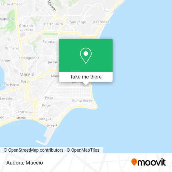 Audora map