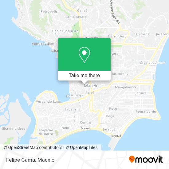 Felipe Gama map