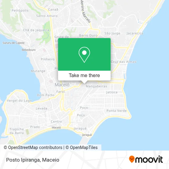 Posto Ipiranga map