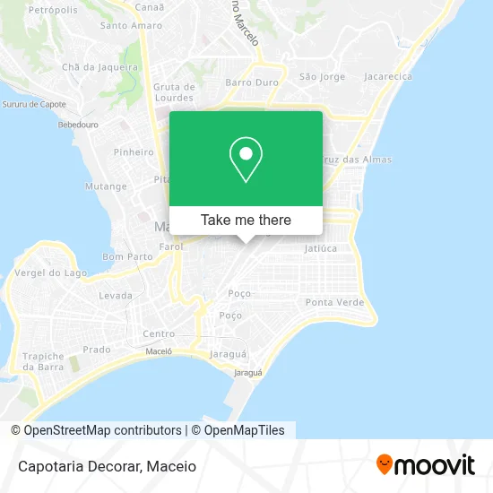 Capotaria Decorar map