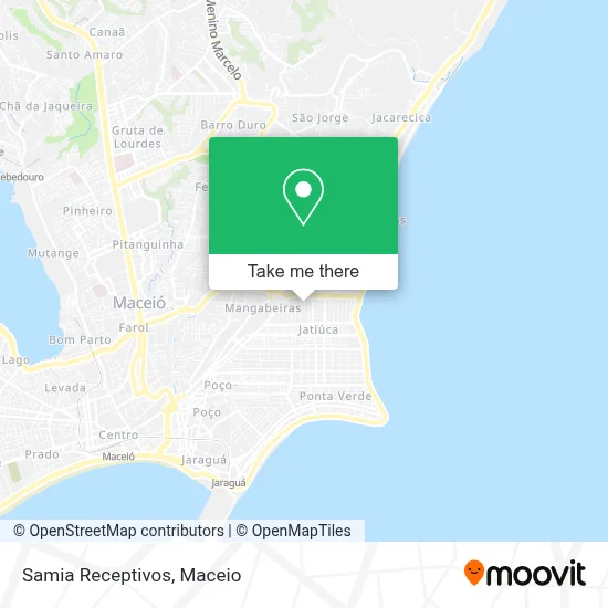 Samia Receptivos map
