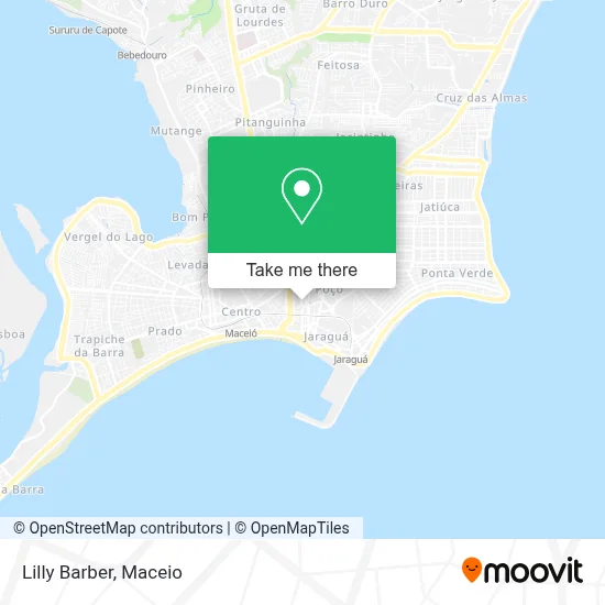 Lilly Barber map