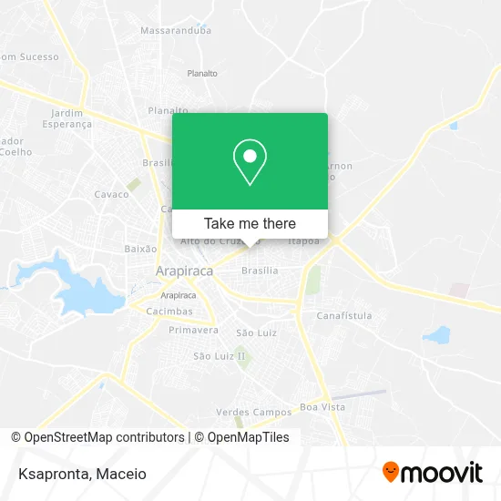 Ksapronta map