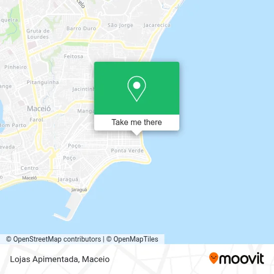 Lojas Apimentada map