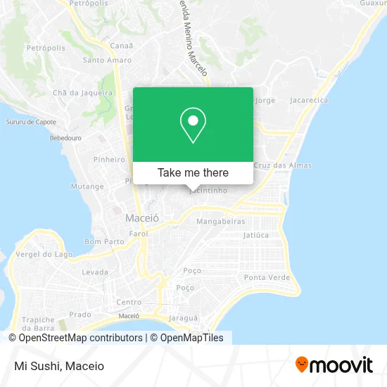 Mi Sushi map