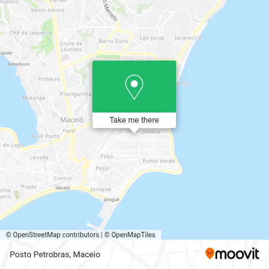 Posto Petrobras map
