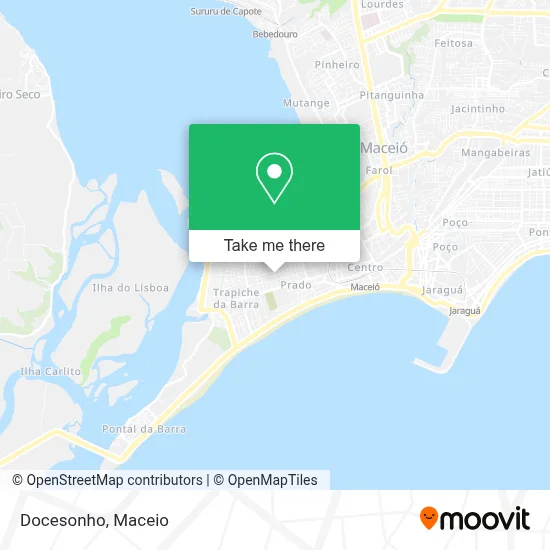 Docesonho map