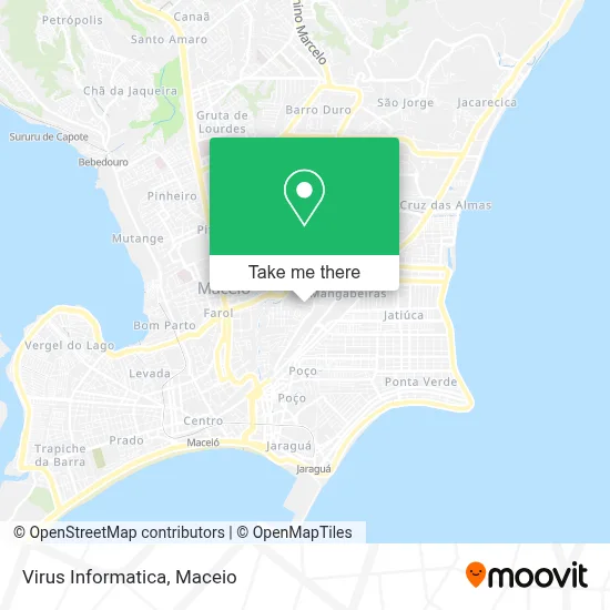 Virus Informatica map
