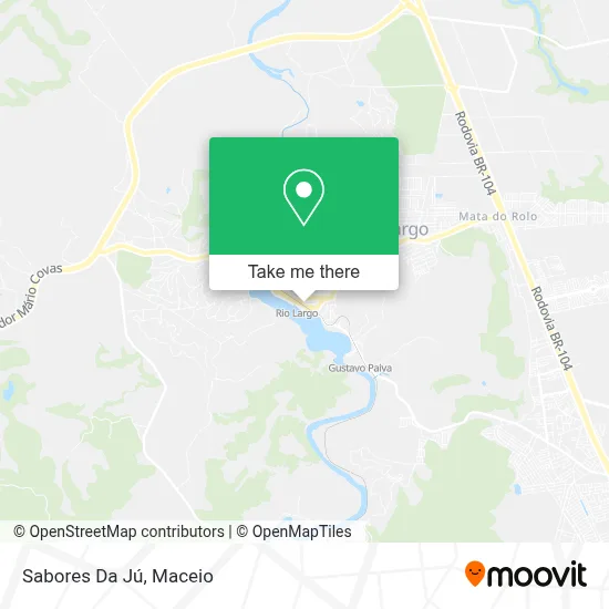 Sabores Da Jú map
