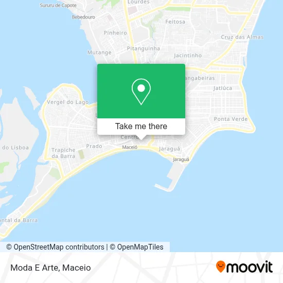 Moda E Arte map
