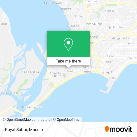 Royal Sabor map
