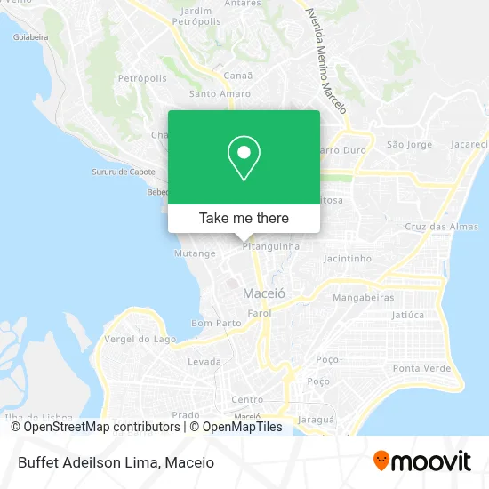 Buffet Adeilson Lima map