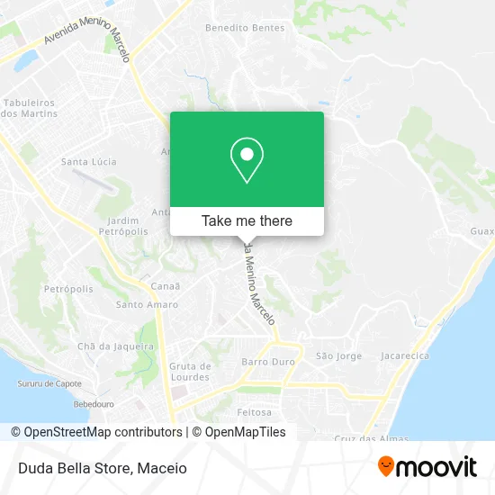 Duda Bella Store map