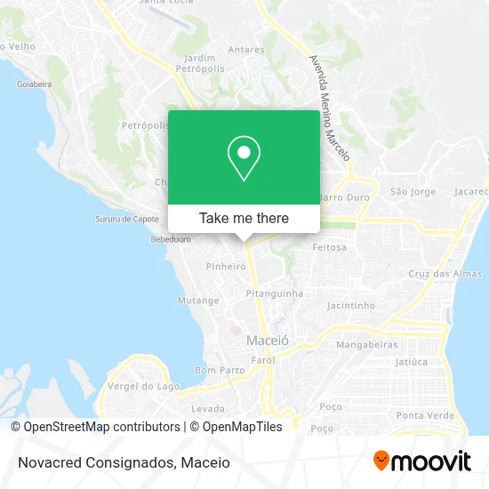 Novacred Consignados map