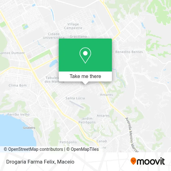 Drogaria Farma Felix map