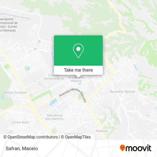 Safran map