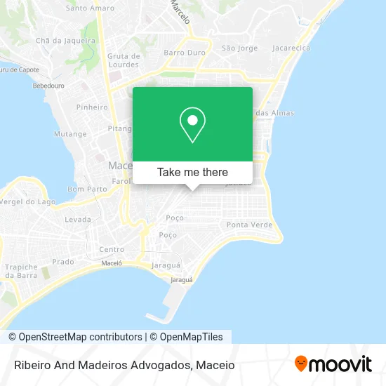 Ribeiro And Madeiros Advogados map