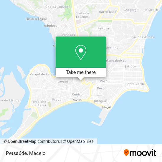 Petsaúde map