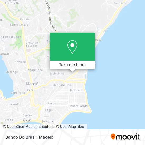 Banco Do Brasil map