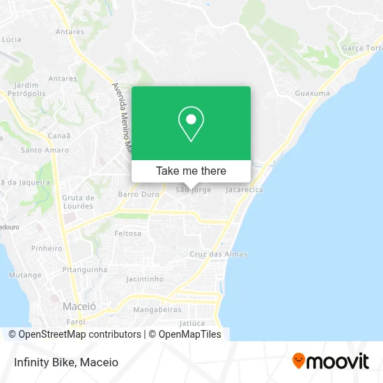 Infinity Bike map