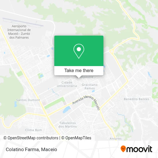 Colatino Farma map