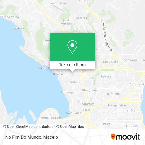 No Fim Do Mundo map