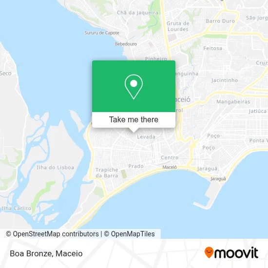 Boa Bronze map