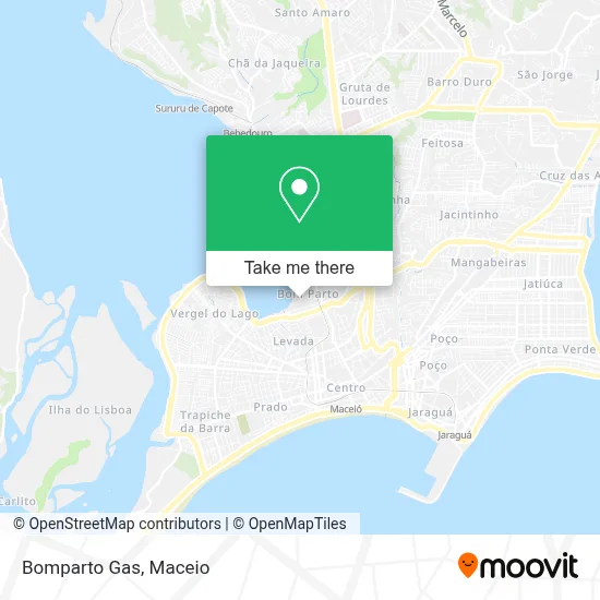 Bomparto Gas map