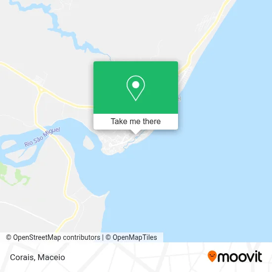 Corais map