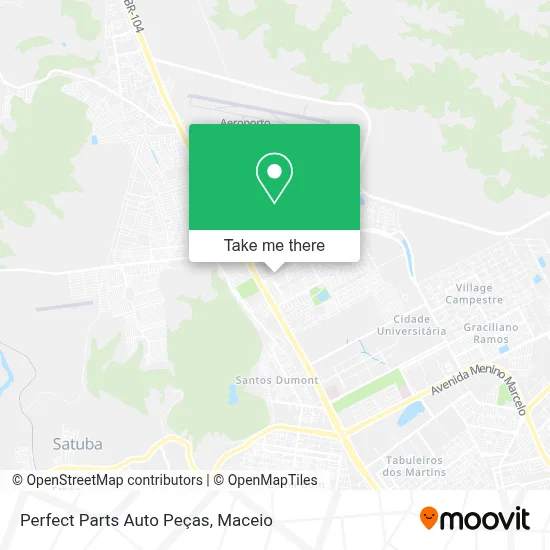Perfect Parts Auto Peças map