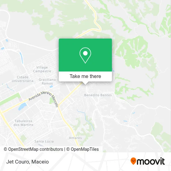 Jet Couro map