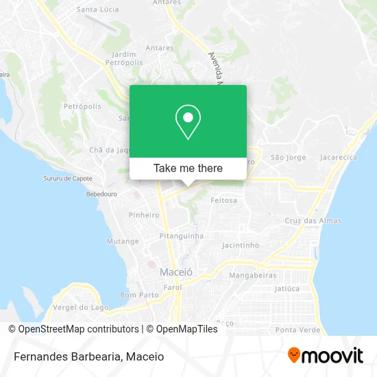 Fernandes Barbearia map