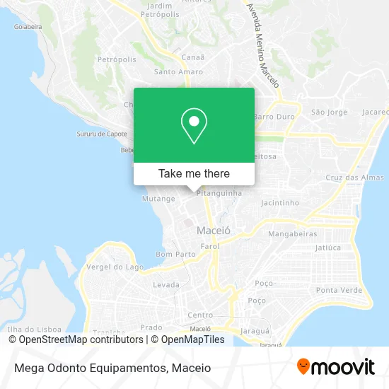 Mega Odonto Equipamentos map