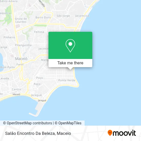 Salão Encontro Da Beleza map