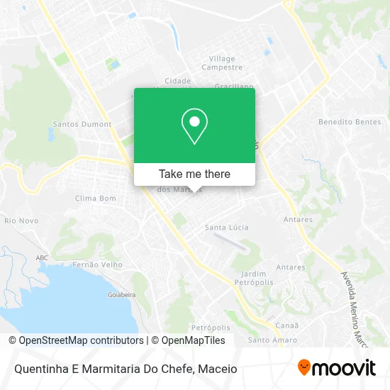 Quentinha E Marmitaria Do Chefe map