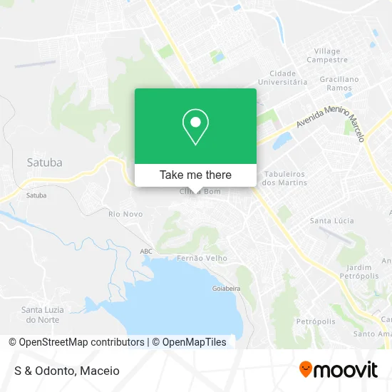S & Odonto map