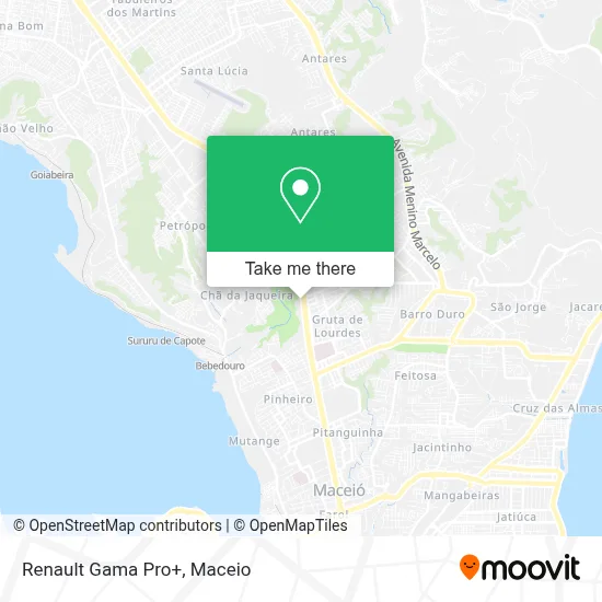Renault Gama Pro+ map