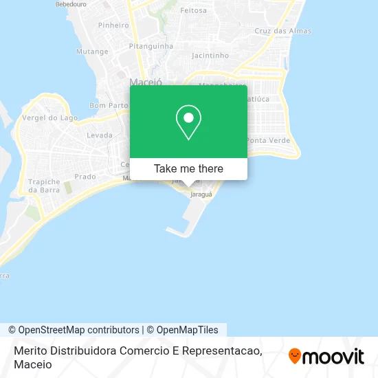 Merito Distribuidora Comercio E Representacao map