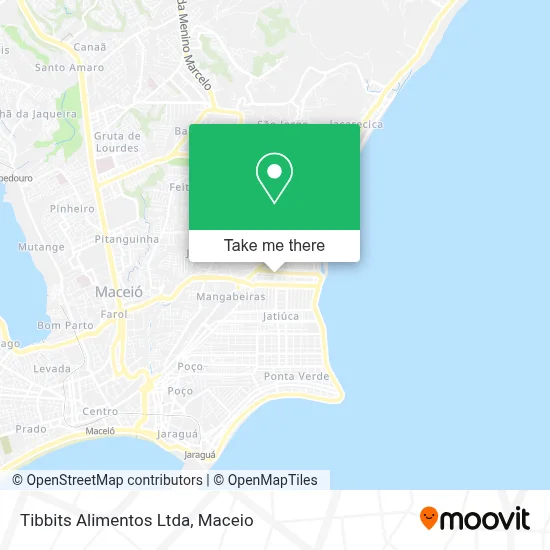 Tibbits Alimentos Ltda map