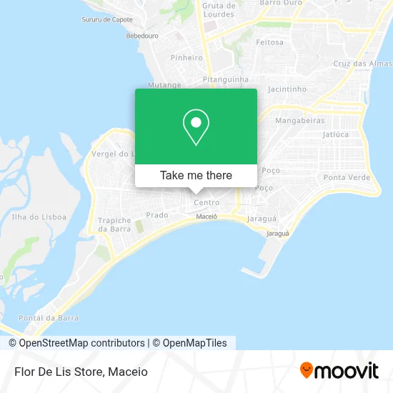 Flor De Lis Store map