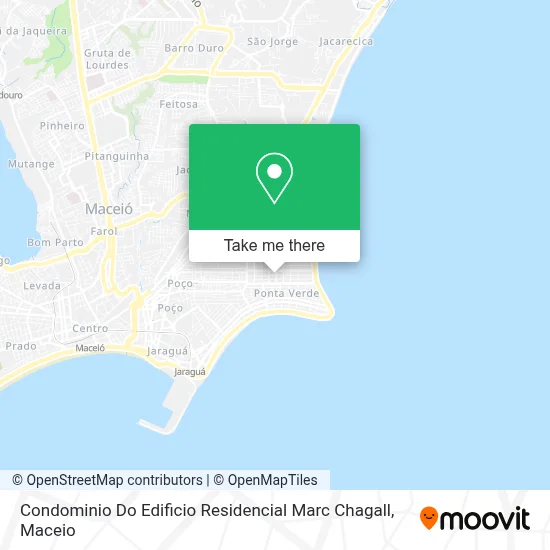 Condominio Do Edificio Residencial Marc Chagall map