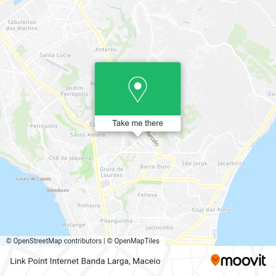 Link Point Internet Banda Larga map