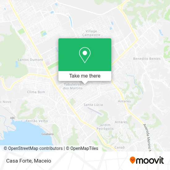 Casa Forte map