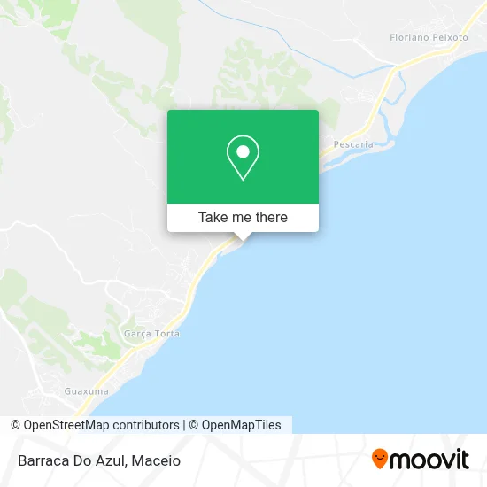 Barraca Do Azul map