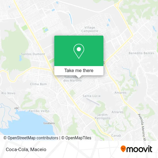 Coca-Cola map