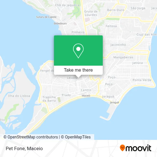 Pet Fone map