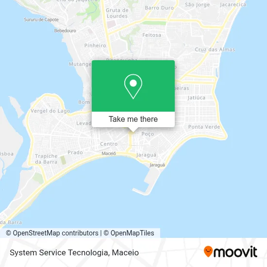 System Service Tecnologia map