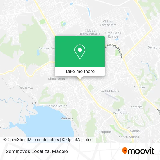 Seminovos Localiza map
